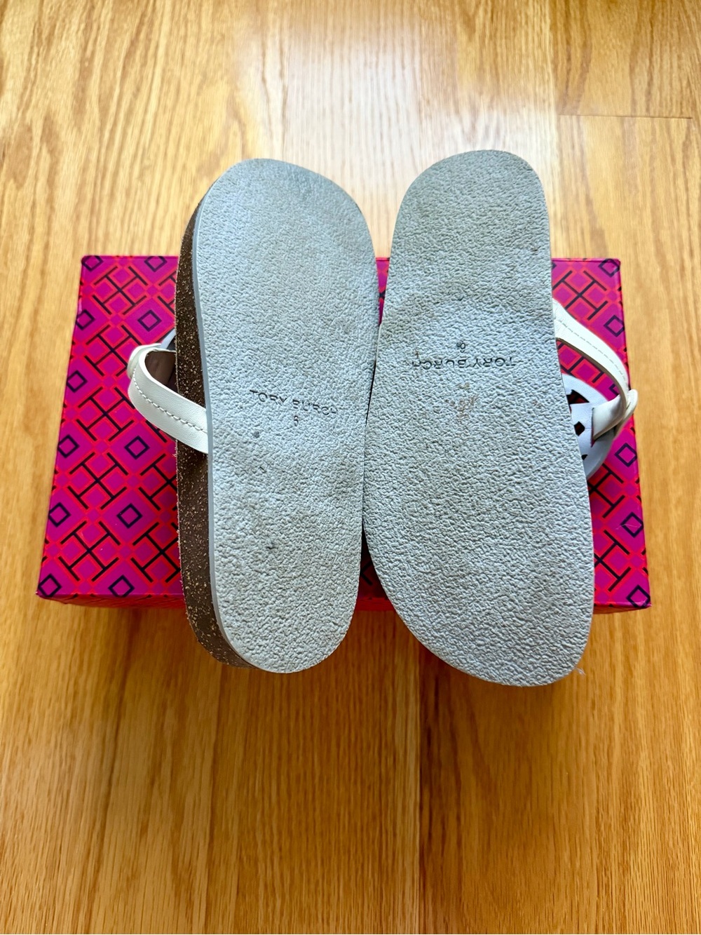 Tory Burch Miller Cloud, Spring Lavender / Perfect Black / Sandals! - Picture 10 of 12